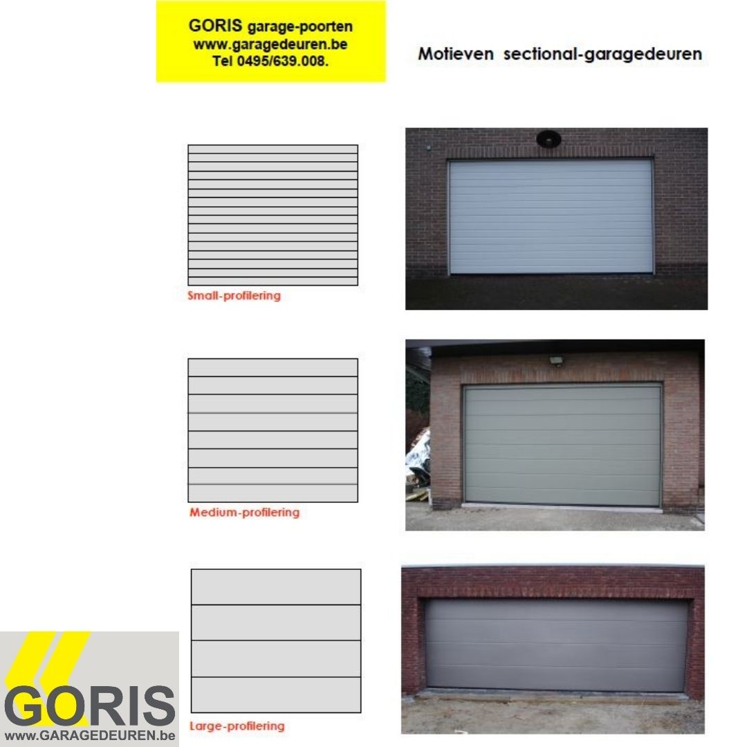 installateurs van sectionale poorten Hoogstraten | GORIS garagedeuren